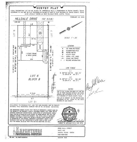 4805 Hilldale DR LOT, Austin, TX 78723