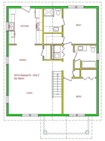 3414 Ursuline 2, Galveston, TX 77550