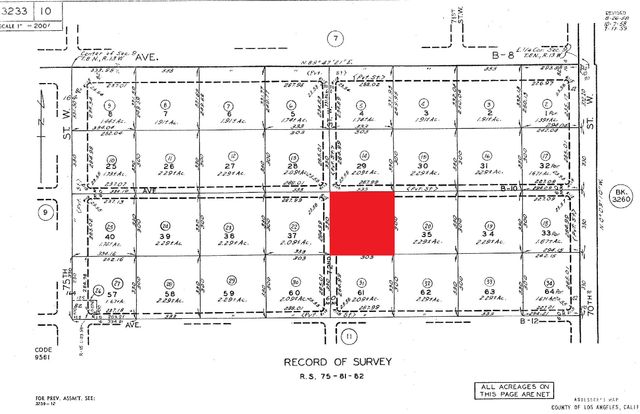 72nd St West And B10, Lancaster, CA 93536