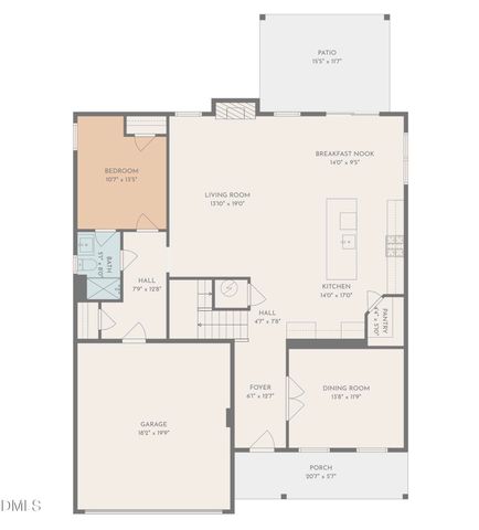 545 Freedom Trail Drive, Willow Spring, NC 27592