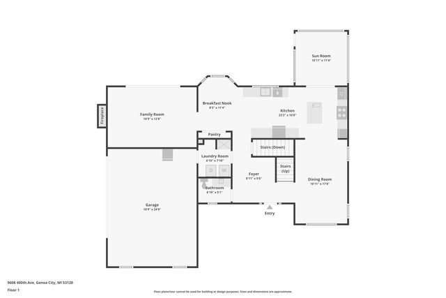 9608 400th AVENUE, Genoa City, WI 53128