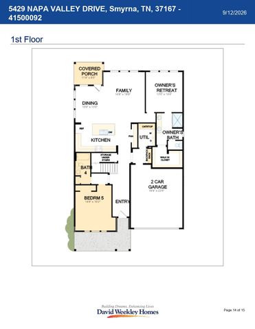 5429 Napa Valley Dr, Smyrna, TN 37167