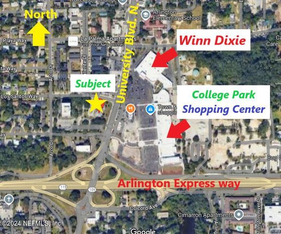 930 UNIVERSITY Boulevard N, Jacksonville, FL 32211