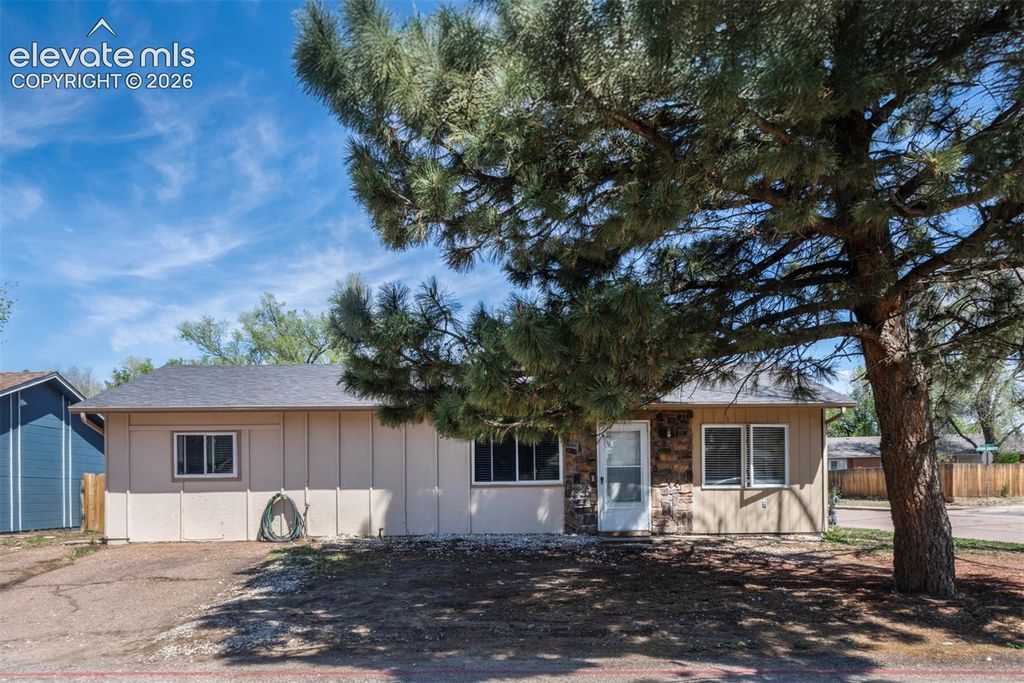 3402 Springnite Drive, Colorado Springs, CO 80916 — exterior