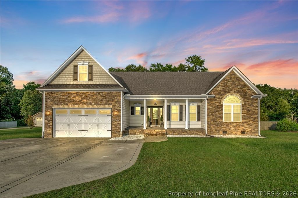 132 Hurdle Lane, Raeford, NC 28376 — exterior