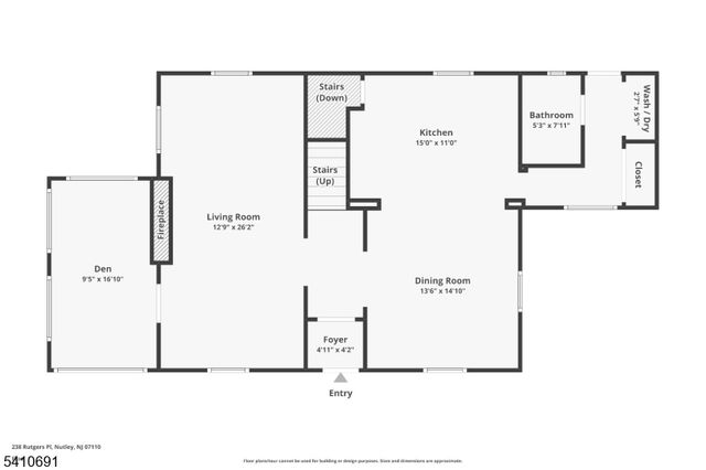 238 Rutgers Pl, Nutley Twp., NJ 07110