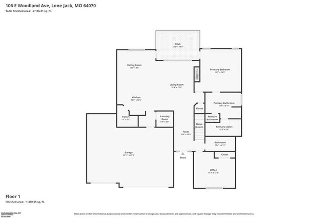 106 E Woodland Avenue, Lone Jack, MO 64070