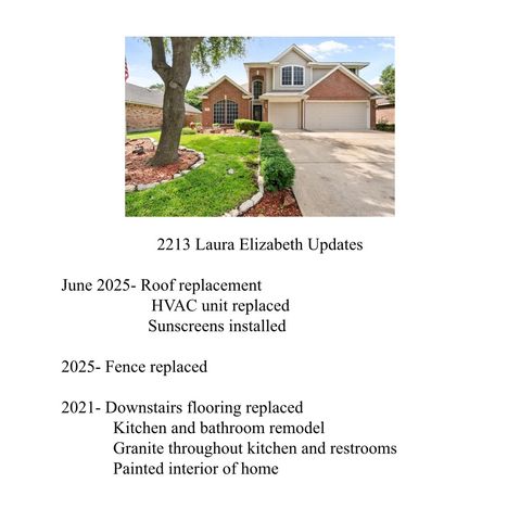 2213 Laura Elizabeth Trail, Mansfield, TX 76063