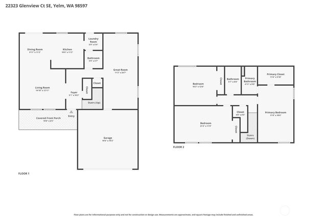 22323 Glenview Court SE, Yelm, WA 98597