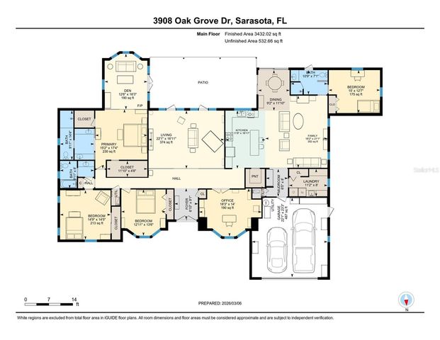 3908 OAK GROVE DRIVE, Sarasota, FL 34243