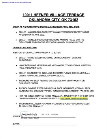 10011 Hefner Village Terrace, Oklahoma City, OK 73162