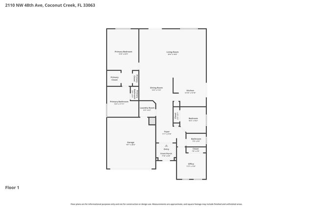 2110 NW 48th Avenue, Coconut Creek, FL 33063