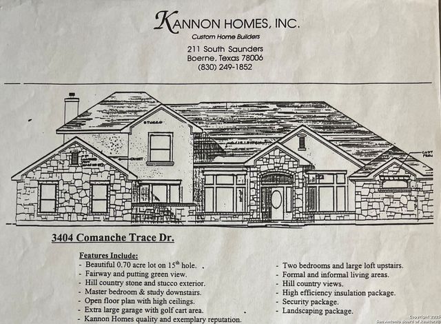 3404 Comanche Trace Dr E, Kerrville, TX 78028