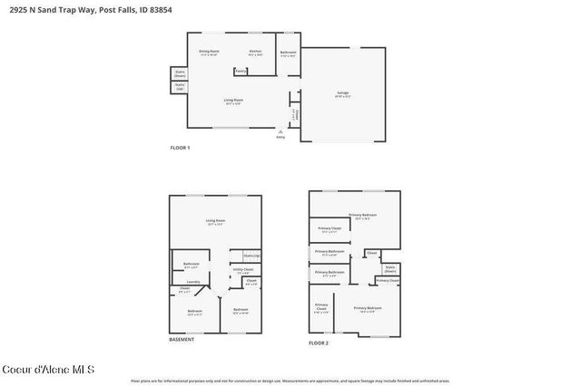 2925 N Sand Trap WAY, Post Falls, ID 83854
