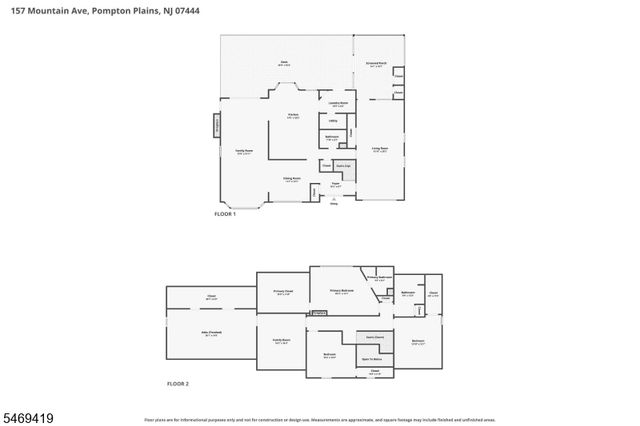 157 Mountain Ave, Pequannock Twp., NJ 07444