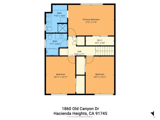 1860 Old Canyon, Hacienda Heights, CA 91745