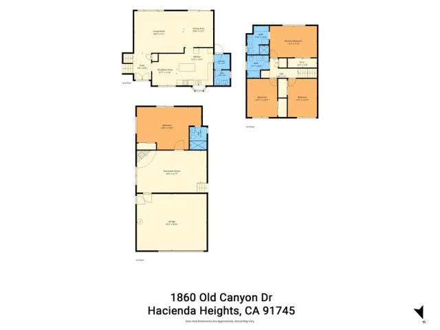 1860 Old Canyon, Hacienda Heights, CA 91745