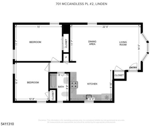 701 Mccandless Pl, Linden City, NJ 07036