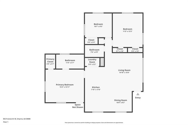852 Frances Drive, Smyrna, GA 30080