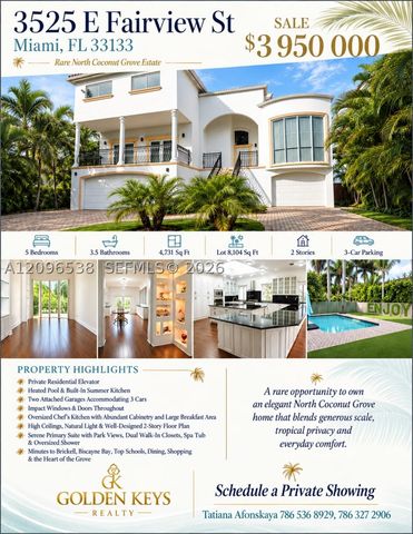 3525 E Fairview St, Miami, FL 33133