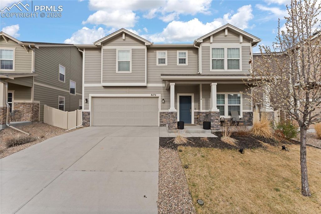 8172 Basaltic Drive, Colorado Springs, CO 80938 — exterior