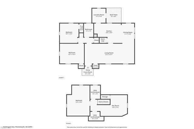 83 Oregon Ave AVE, Portsmouth, VA 23701