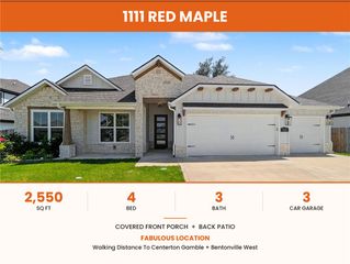 1111 Red Maple Street, Centerton, AR 72719