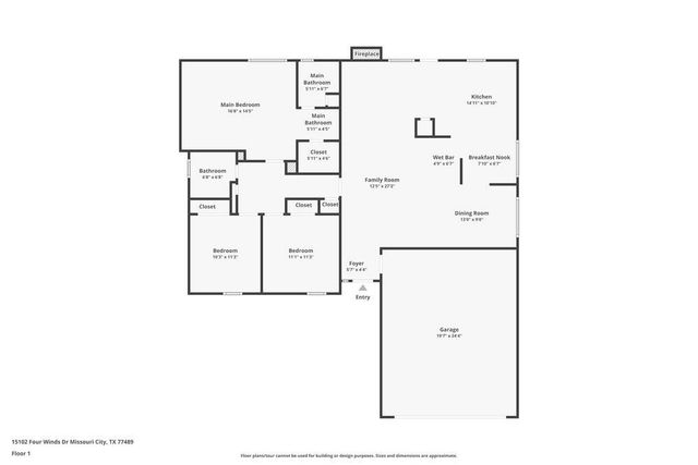 15102 Four Winds Drive, Houston, TX 77489