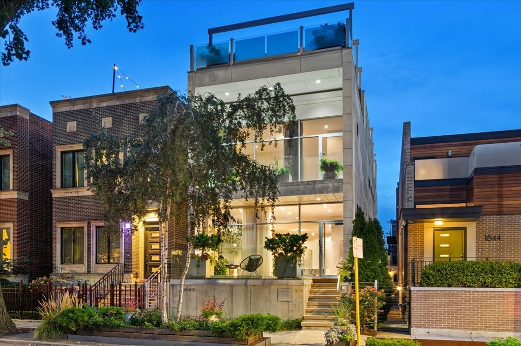 1842 N WOOD Street, Chicago, IL 60622 — exterior