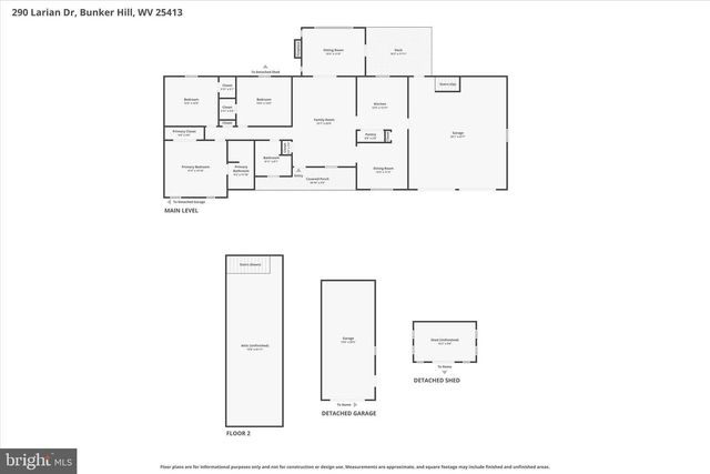 290 LARIAN DR, Bunker Hill, WV 25413