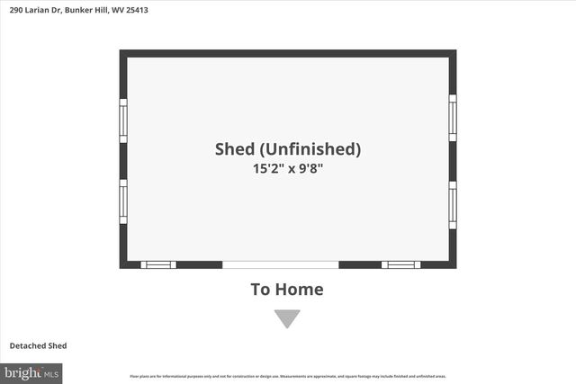 290 LARIAN DR, Bunker Hill, WV 25413