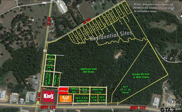20175 S HWY 155 LOT E-1, Flint, TX 75762