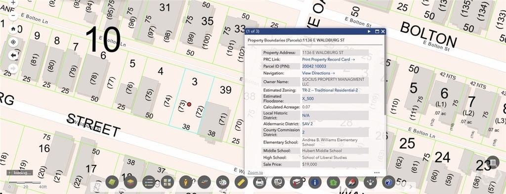1136 E WALDBURG Street, Savannah, GA 31404