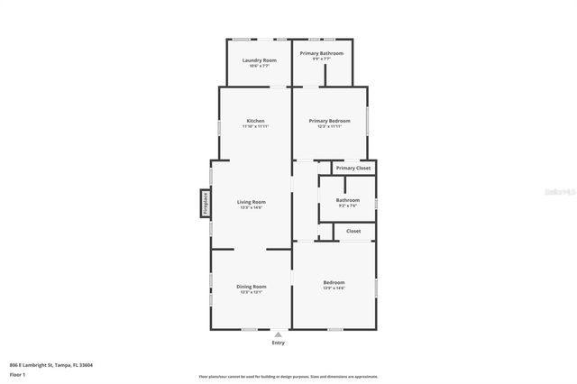 806 E LAMBRIGHT STREET, Tampa, FL 33604