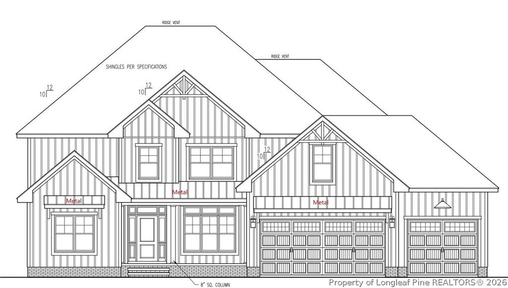 3118 Cragburn (Lot 106) Place, Fayetteville, NC 28306 — exterior