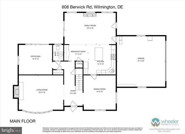 608 BERWICK RD, Wilmington, DE 19803