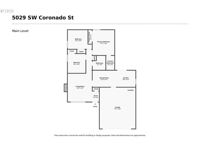 5029 Sw CORONADO St, Portland, OR 97219