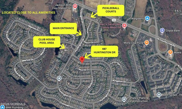 487 Huntington Drive, Jackson, NJ 08527