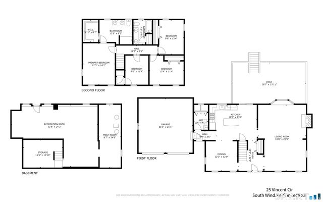25 Vincent Circle, South Windsor, CT 06074