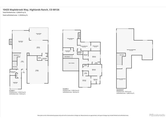 10425 Maplebrook Way, Highlands Ranch, CO 80126