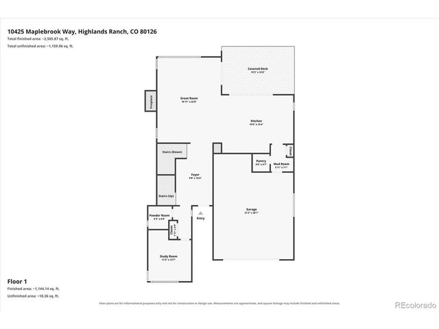 10425 Maplebrook Way, Highlands Ranch, CO 80126