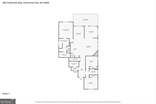 566 Colebrook Way, Peachtree City, GA 30269