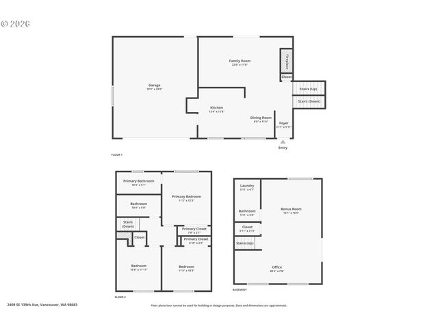 2409 Se 139TH Ave, Vancouver, WA 98683