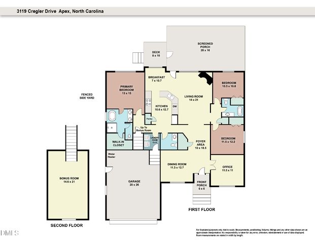 3119 Cregler Drive, Apex, NC 27502