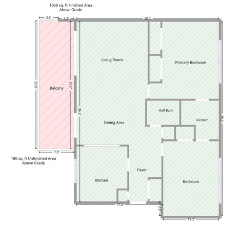 2711 Northside unit C Boulevard C, South Bend, IN 46615