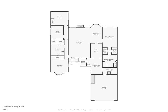 1113 Rusdell Drive, Irving, TX 75060