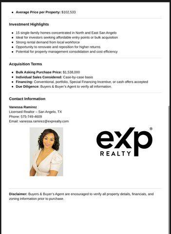 207 W 25th Street, San Angelo, TX 76903