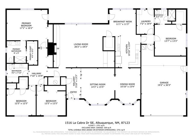 1516 La Cabra Drive SE, Albuquerque, NM 87123