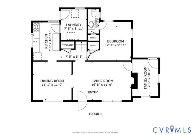 1211 Hollins Rd, Henrico, VA 23229