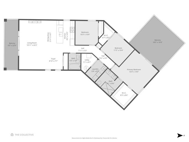 1334 W WALTON Street 2W, Chicago, IL 60642